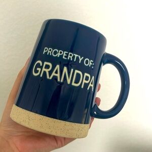 Property of Grandpa 19 Oz Dishwasher & Microwave Safe Heavy Cermamic Mug NEW